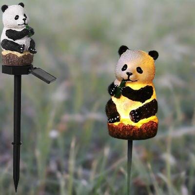 Lampe solaire - LEDGardenStick™ - Panda - Lumière extérieur