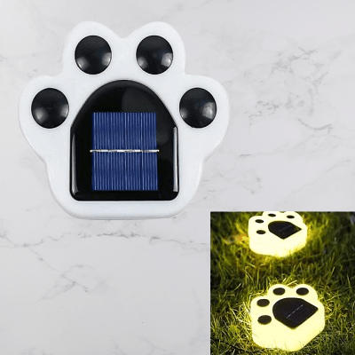 Lampe solaire - SolarBearPaw™ - Jaune - Lumière extérieur