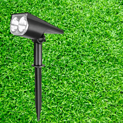 Lampe solaire - SolarSpotlight™ - Blanc - Lumière extérieur