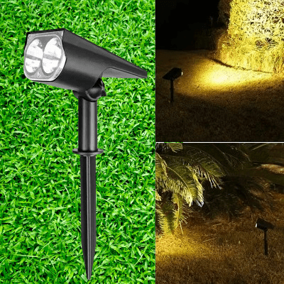 Lampe solaire - SolarSpotlight™ - Jaune - Lumière extérieur